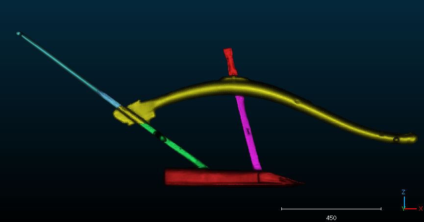保護中: 曲がった犂轅を持つ唐犁①